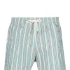 Herren Canali Gestreifte Badeshorts