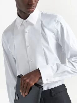Herren Prada Langärmeliges Hemd -Modekollektions geschäft 19774294 44226443 1000
