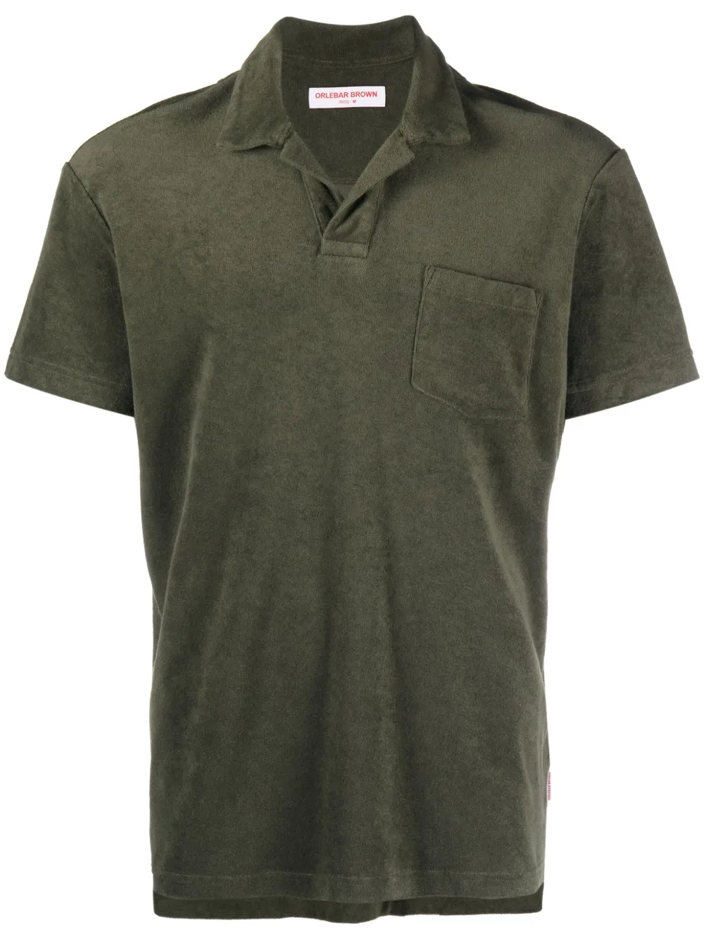 Herren Orlebar Brown Poloshirt Aus Frottee 1 Herren Orlebar Brown Poloshirt Aus Frottee