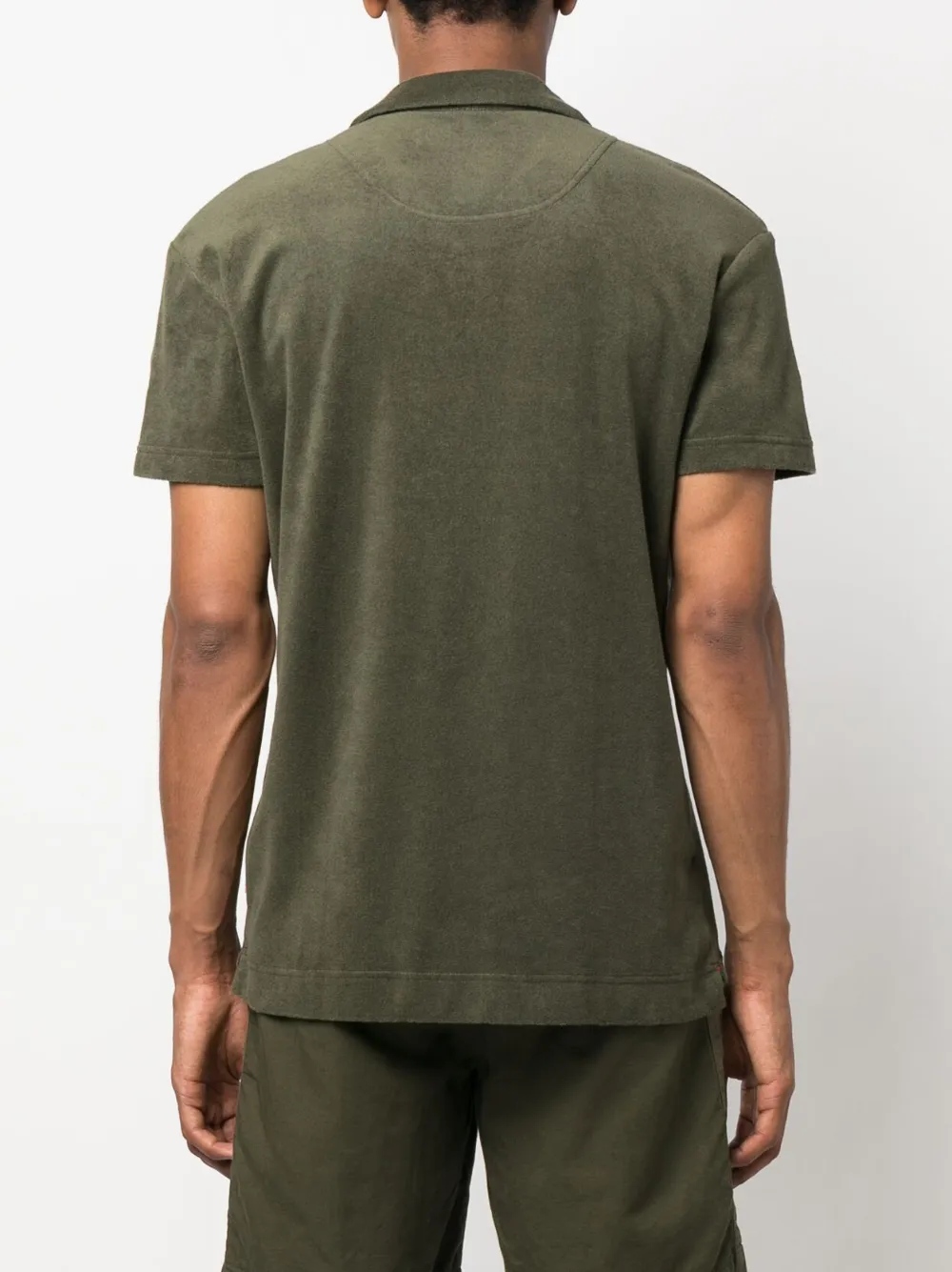 Herren Orlebar Brown Poloshirt Aus Frottee 4 Herren Orlebar Brown Poloshirt Aus Frottee – Bild 4