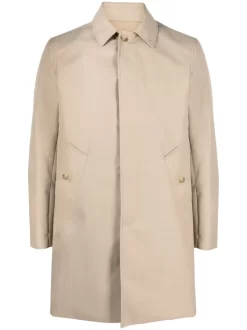 Herren SANDRO Mantel Mit Verdecktem Verschluss