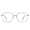 Damen MCQ Brille Mit Eckigem Gestell