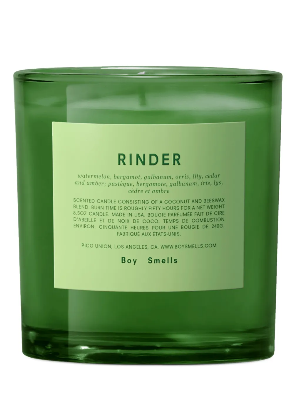 Beauty Boy Smells Rinder Scented Candle (240g) 1 Beauty Boy Smells Rinder Scented Candle (240g)