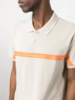 Herren Calvin Klein Jeans Poloshirt Mit Logo-Detail -Modekollektions geschäft 19857133 44852964 1000