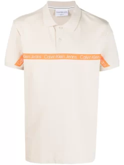 Herren Calvin Klein Jeans Poloshirt Mit Logo-Detail