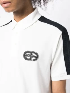 Herren Emporio Armani Poloshirt Mit Logo-Patch -Modekollektions geschäft 19865776 45194717 1000