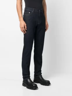 Herren Zegna Halbhohe Straight-Leg-Jeans -Modekollektions geschäft 19866475 44933731 1000