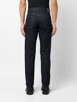 Herren Zegna Halbhohe Straight-Leg-Jeans -Modekollektions geschäft 19866475 44933732 1000