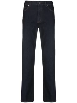 Herren Zegna Halbhohe Straight-Leg-Jeans