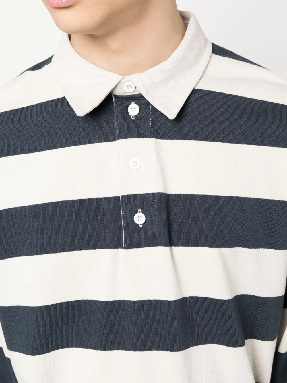 Herren Palmes Gestreiftes Poloshirt 5 Herren Palmes Gestreiftes Poloshirt – Bild 5