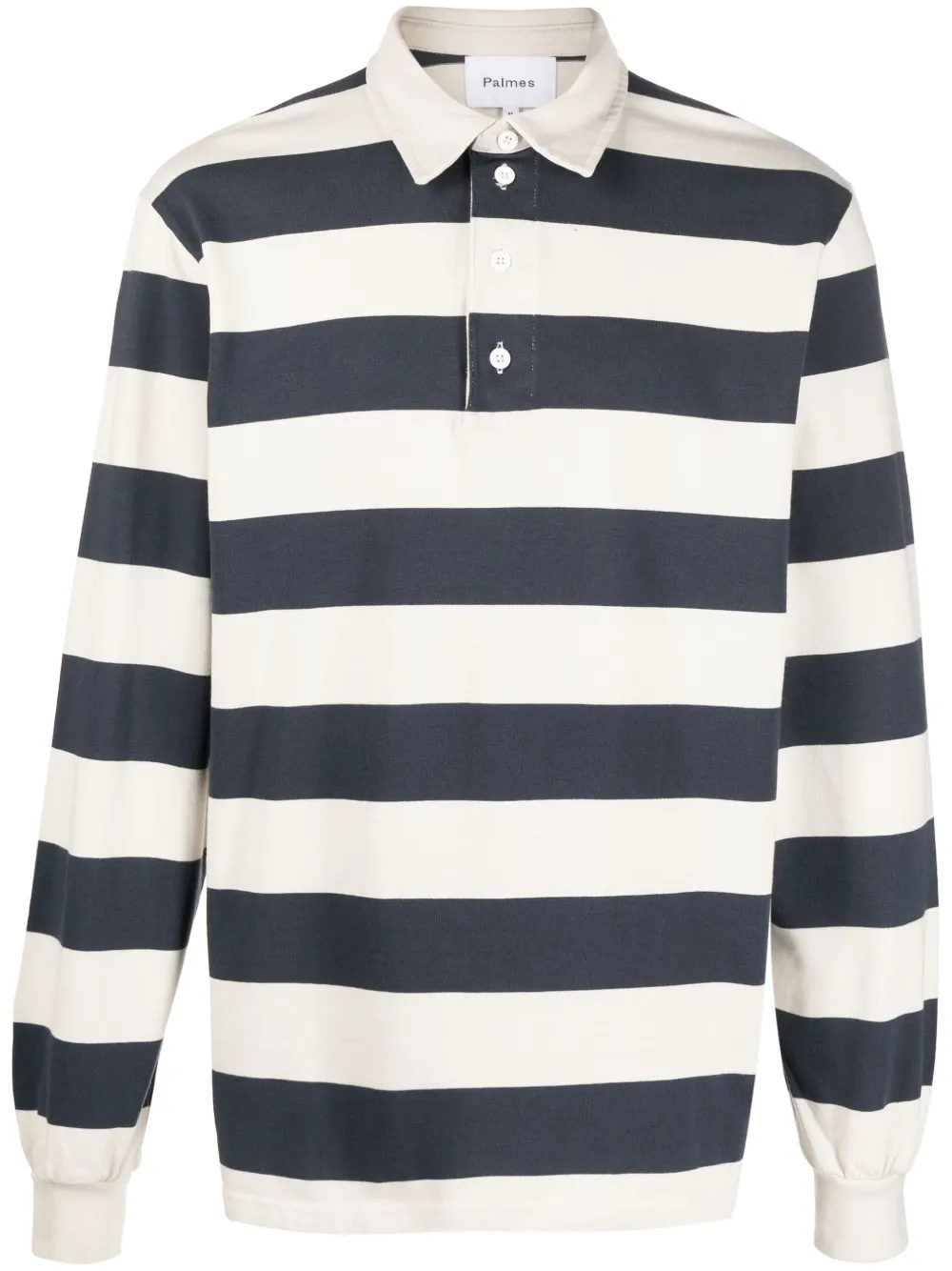 Herren Palmes Gestreiftes Poloshirt 1 Herren Palmes Gestreiftes Poloshirt