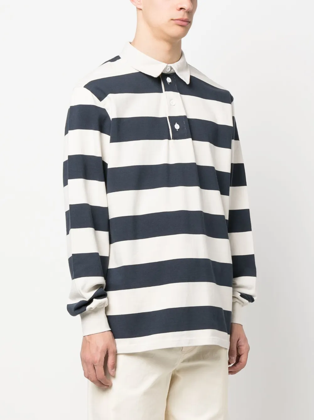 Herren Palmes Gestreiftes Poloshirt 3 Herren Palmes Gestreiftes Poloshirt – Bild 3