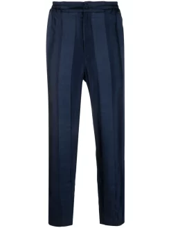 Herren Barena Gestreifte Straight-Leg-Hose