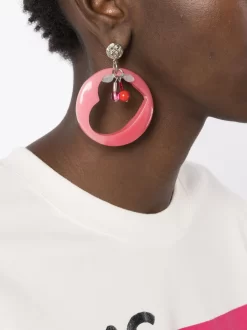 Damen Amir Slama Asymmetrische Ohrringe Mit Kirschen -Modekollektions geschäft 19880286 44915631 1000