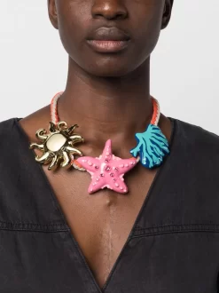 Damen Bimba Y Lola Emaillierte Halskette -Modekollektions geschäft 19912381 50020916 1000