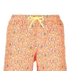Herren MC2 Saint Barth Badeshorts Mit Pinguin-Print