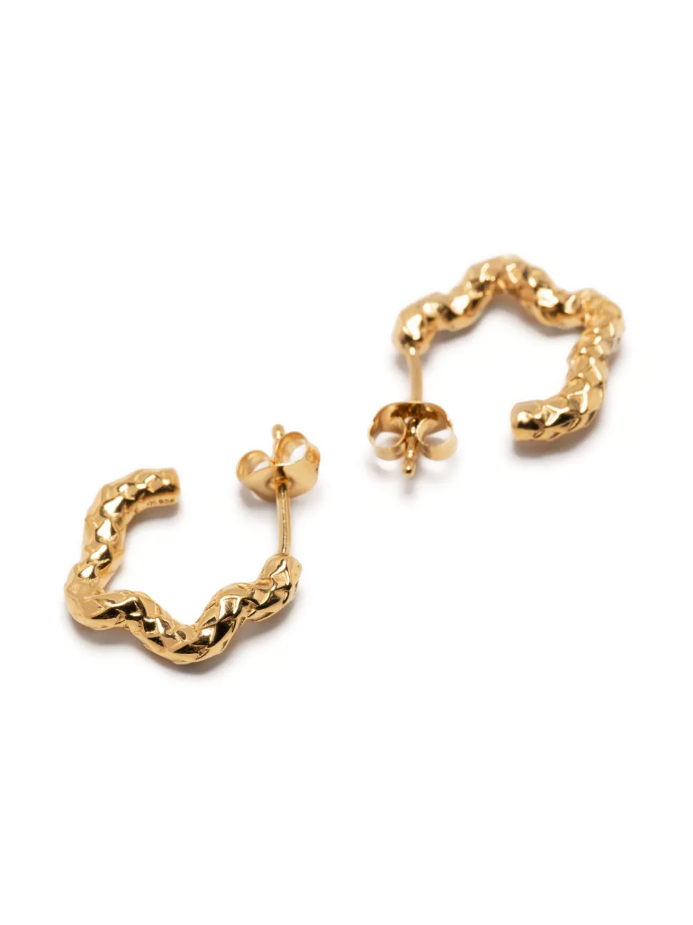 Damen Missoma Vergoldete Creolen 3 Damen Missoma Vergoldete Creolen – Bild 3