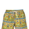 Herren Nos Beachwear Badeshorts Mit Grafischem Print