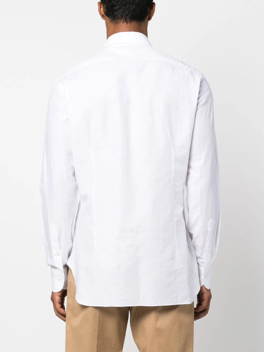 Herren Barba Langärmeliges Hemd 4 Herren Barba Langärmeliges Hemd – Bild 4