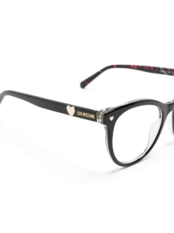 Damen Love Moschino Runde Sonnenbrille -Modekollektions geschäft 19930210 50390580 1000