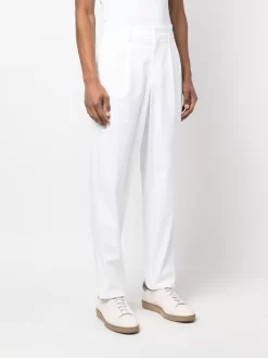 Herren Giorgio Armani Hose Mit Tapered-Bein -Modekollektions geschäft 19950583 44887346 1000