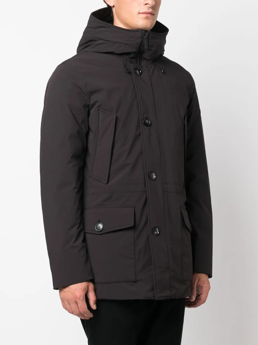 Herren Woolrich Gefütterter Arctic Kapuzenparka 3 Herren Woolrich Gefütterter Arctic Kapuzenparka – Bild 3