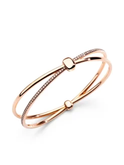 Damen Pomellato 18kt Rotgoldarmreif Mit Rubinen