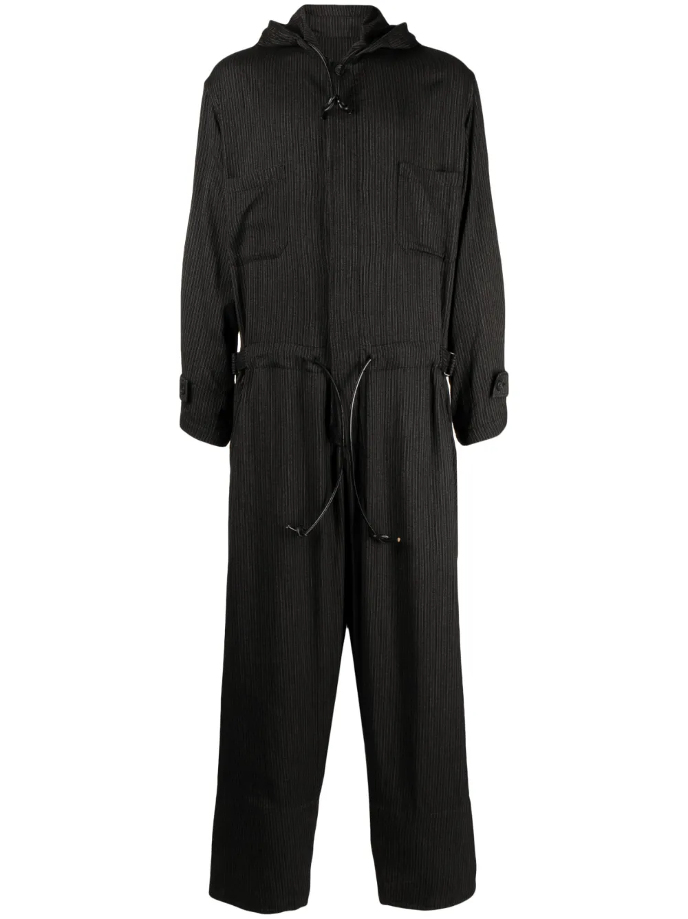 Herren Yohji Yamamoto Overall Mit Kapuze 1 Herren Yohji Yamamoto Overall Mit Kapuze