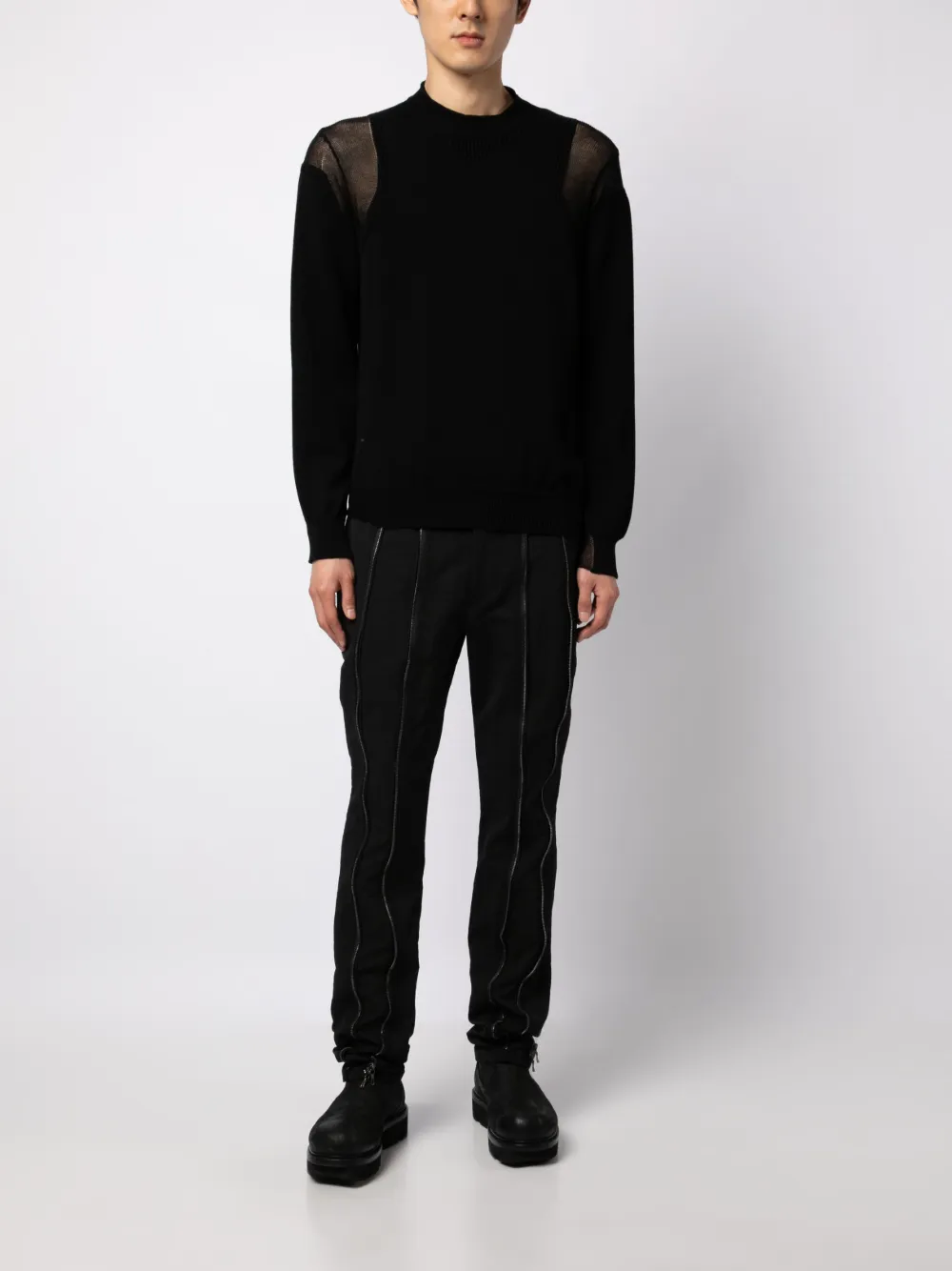 Herren Julius Hose Mit Reißverschlüssen 2 Herren Julius Hose Mit Reißverschlüssen – Bild 2