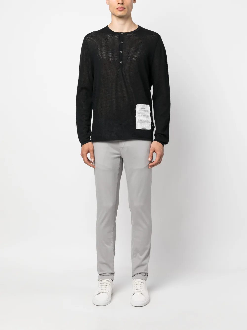 Herren Sartoria Tramarossa Tief Sitzende Straight-Leg-Jeans 2 Herren Sartoria Tramarossa Tief Sitzende Straight-Leg-Jeans – Bild 2