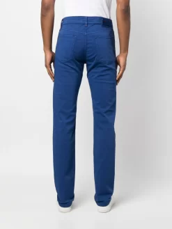 Herren Kiton Halbhohe Straight-Leg-Jeans -Modekollektions geschäft 20034254 45289694 1000