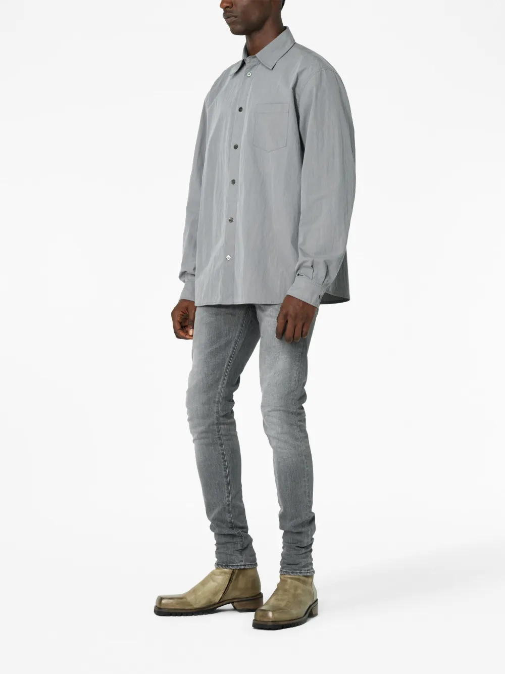 Herren John Elliott Klassisches Hemd 3 Herren John Elliott Klassisches Hemd – Bild 3