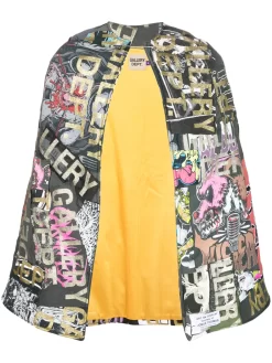 Herren GALLERY DEPT. Cape Im Patchwork-Look