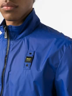 Herren Blauer Jacke Mit Reißverschluss -Modekollektions geschäft 20040866 45129114 1000