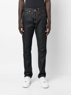 Herren EVISU Hose Mit Geradem Bein -Modekollektions geschäft 20059424 45144000 1000