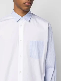 Herren Comme Des Garçons Shirt Langärmeliges Hemd -Modekollektions geschäft 20076213 45281286 1000
