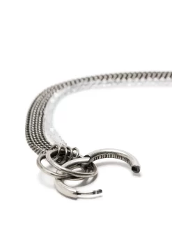 Damen Ann Demeulemeester Langer Rosalia Ohrring -Modekollektions geschäft 20082924 50017388 1000