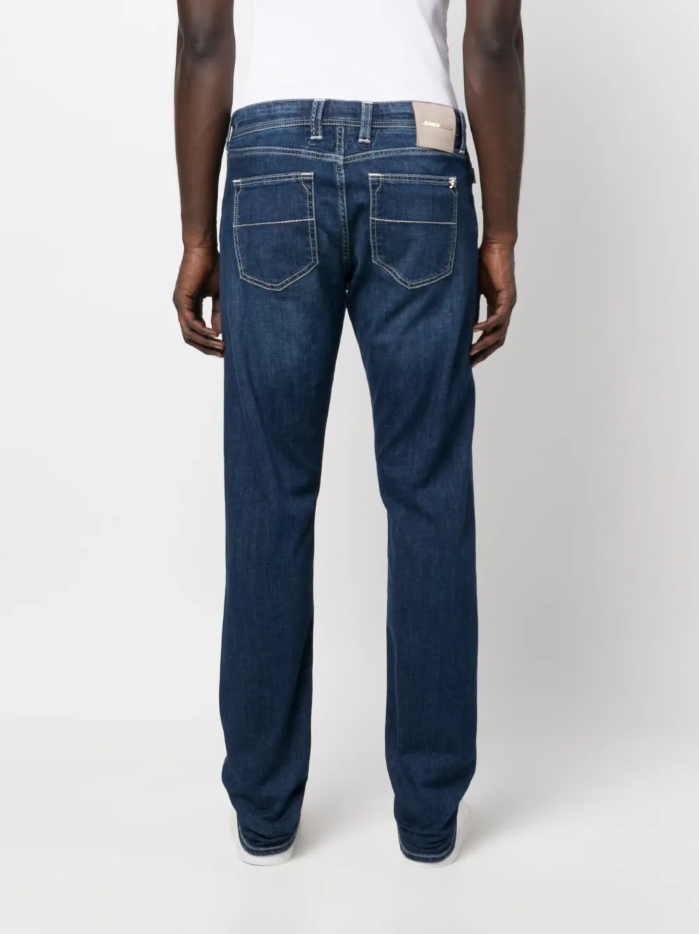 Herren Sartoria Tramarossa Straight-Leg-Jeans Mit Logo 4 Herren Sartoria Tramarossa Straight-Leg-Jeans Mit Logo – Bild 4