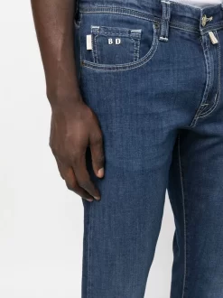 Herren Sartoria Tramarossa Straight-Leg-Jeans Mit Logo 9 Herren Sartoria Tramarossa Straight-Leg-Jeans Mit Logo -Modekollektions geschäft 20084502 50072664 1000