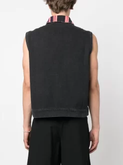 Herren PACCBET Pullunder Aus Seide Mit Blumenmuster -Modekollektions geschäft 20088879 50036632 1000