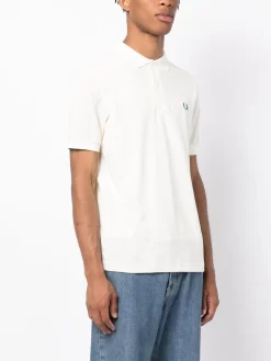 Herren Fred Perry Poloshirt Mit Logo-Stickerei -Modekollektions geschäft 20100871 50137473 1000