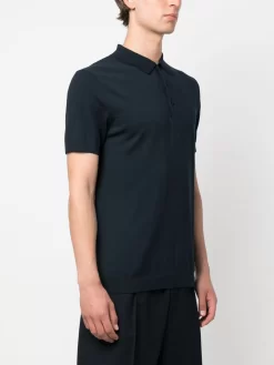 Herren J.Lindeberg Ridge Rayon Silk Poloshirt -Modekollektions geschäft 20111142 45352885 1000