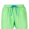 Herren MC2 Saint Barth Badeshorts Mit Hai-Print