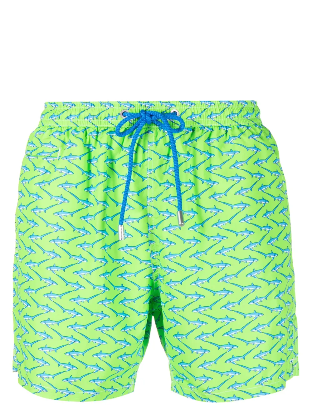 Herren MC2 Saint Barth Badeshorts Mit Hai-Print 1 Herren MC2 Saint Barth Badeshorts Mit Hai-Print