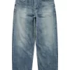 Herren Balenciaga Jeans Mit Logo-Patch