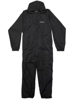 Herren Balenciaga Jumpsuit Mit Kapuze