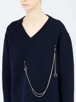 Damen Maison Margiela Ohrringe Aus Kettengliedern -Modekollektions geschäft 20144598 50662743 1000