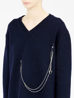 Damen Maison Margiela Brosche Mit Sicherheitsnadel -Modekollektions geschäft 20144604 50649859 1000