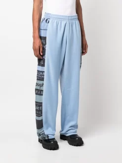 Herren Martine Rose X Tommy Hilfiger Jogginghose Mit Logo-Streifen -Modekollektions geschäft 20154929 50469064 1000