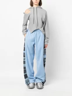 Herren Martine Rose X Tommy Hilfiger Jogginghose Mit Logo-Streifen -Modekollektions geschäft 20154929 50469067 1000